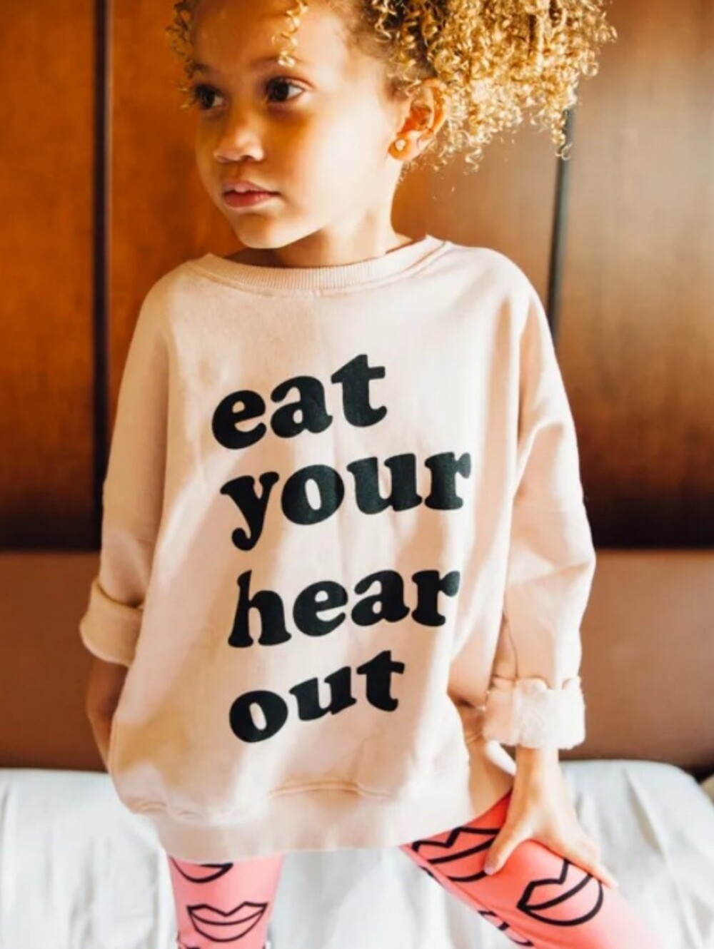 Hugo Loves Tiki Eat Your Heart Out Sweatshirt